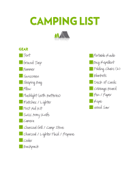 Camping Essentials List For A Festival Save Camping World Near Me Phone Number One Camping Stove Fuel Orde Camping List Camping Supplies Camping Trip Checklist