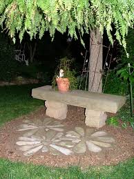 Stein Blumen Garten Kunst Stern Blume Etsy Diy Garden Garden Projects Garden Art