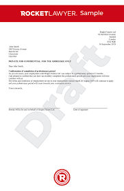 Lots of employers use this time to do ascertain as to whether or not these new employees are able to handle the responsibilities of their. Probation Letter Uk Template Make Yours For Free