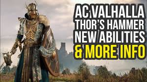 Here's a full guide on how to get thor's hammer mjolnir in assassin's creed valhalla, as well as the complete thor armor set.if you enjoyed the video, don't. Assassin S Creed Valhalla Gameplay Details New Abilities Revealed Mjolnir More Ac Valhalla Youtube
