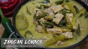Jangan ndeso tahu tempe : Resep Jangan Lombok Sayur Cabe Hijau Youtube