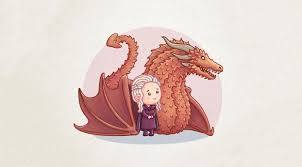 We've gathered more than 5 million images uploaded by our users and sorted them by the most popular ones. Dragon Queen Khaleesi Cartoon Artwork Wallpaper Hd Movies 4k Wallpapers Images Photos And Background Wallpapers Den Cartoon Artwork Game Of Thrones Dragons Game Of Thrones Art