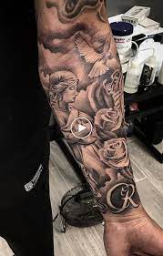 Tattoo sleeves basically refer to those tattoo designs that are usually large in size or cover a. Realism Tattoo Sleeve Sleevetattoos Tattoos For Guys Badass Badass Tattoos Forearm Tattoo Men