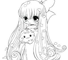 Princess and unicorn free printable coloring page. Kawaii Unicorns Girl Coloring Pages Printable Chibi All Coloring Pages Valid