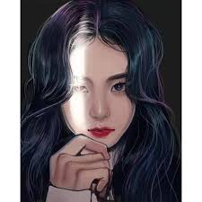 Nong Yang-BLACKPINK-loạt-tranh tô màu theo số-tranh số hóa- theo đuổi ngôi  sao thiết yếu-tô tranh theo số-tranh số hoá-tranh số-tranh vẽ theo số-nong  yang tranh sơn dầu-tranh tô màu theo số cô