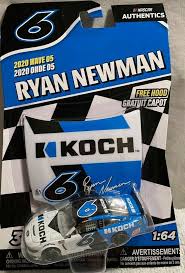 2020 Wave 5 Ryan Newman Koch Industries Dnp 1 64 Nascar Authentics Diecast Ebay Ryan Newman Enterprise Car Nascar Diecast