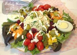 Salade Composee Au Riz Et Thon Salade Pour Ramadan 2017 Amour De Cuisine Recette Salades Composees Recettes Crues Alimentation