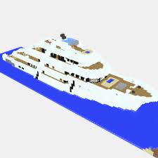 Although oak is used in the blueprints, the wood planks, logs, trapdoors, and doors can be of any variant. Minecraft Yacht Blueprints