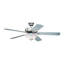 Hunter fan 64 inch nobel bronze ceiling fan with light kit and remote control. Patriot Lighting Apollo Ii 52 Indoor Led Ceiling Fan At Menards