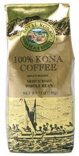 Royal kona coffee has a rich history dating back to the days before the world knew about kona coffee. Royal Kona 100 Kona Kaffee Private Reserve Ganze Bohnen The Hawaii Shop Souvenirs Aloha Shirts Und Mehr Direkt Aus Hawaii