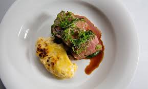 Roast Rump Of Lamb A La Dijonnaise Gratin Dauphinoise Food Marco Pierre White Roast