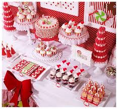 Candy Christmas Christmas Holiday Party Ideas Photo 4 Of 36 Christmas Dessert Table Holiday Treats Christmas Desserts