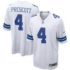 Dak Prescott Dallas Cowboys Nike Game Team Jersey White Walmart Com Walmart Com