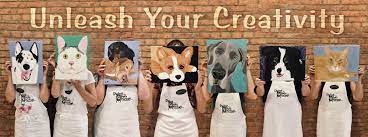 All you provide are tables, chairs, sink & refreshments. Paint Your Pets Portrait Hosted By Wagging Tail Studios