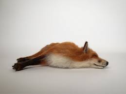 Needle Felted Fox Sculpture Felt Animals Wool Felting Animals Felt Fox