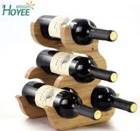 Eco-Friendly Natural Bamboo Wine Rack Wine Holder Display ...