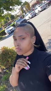 Straight High Ponytail Weave Blonde and Black