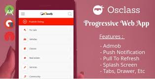 Ionic mobile app (ima) builder is a web tool to build a template code for ionic framework v1 and also build backend for storage media without coding. Osclass Android App By Rackonsitsolution Codecanyon