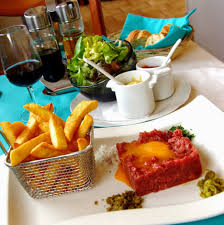 Auberge Des Voyageurs Restaurant A Goderville Normandie Resto Cuisine Traditionnelle Tartare De Boeuf Cuisine