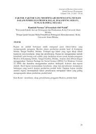Kelarutan suatu senyawa elektrolit dipengaruhi oleh berbagai faktor. Pdf Faktor Faktor Yang Mempengaruhi Pengguna Muslim Dalam Pembelian Produk Halal Di Kampung Sebatu Sungai Rambai Melaka