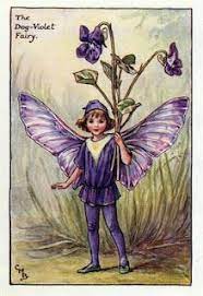 Ladies With Bottle Chocolate Violet Creams For Christmas Flower Fairies Fairy Art Vintage Fairies