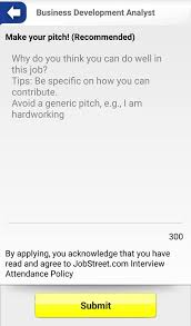 Here are 3 versions of sample cover letters: Tip Pitching Ketika Mohon Kerja Melalui Jobstreet