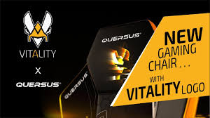 #quersusvitality quersus chair v500/vitality2 detail : Vitality X Quersus New Gaming Chair With Vitality Team Logo Youtube