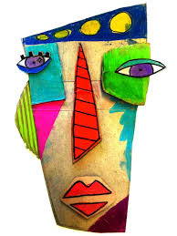 Pin By Handmakery On In Our Studio Cardboard Art Kids Art Projects Picasso Art