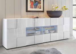 Yoleo küchenschrank sideboard mit led leuchte anrichte matt hochglanz für küche esszimmer wohnzimmer schwarz 108 x 92 cm 4 1 von 5 sternen. Sideboard Online Kaufen Hochglanz Klassisch Otto