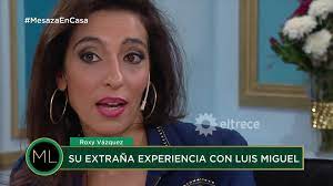 En 2014, se sumó al equipo de todo noticias para repasar las noticias de los famosos junto a nelson castro, donde se destacó por sus notas internacionales: Eltrece Roxy Vazquez Y Su Extrana Experiencia Con Luis Miguel Facebook
