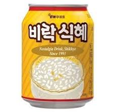 In korea, people enjoy drinking 'sikhye(korean sweet rice drink)' for dessert. Sikhye Korean Sweet Rice Drink Soda Drink Korean Seikatsu