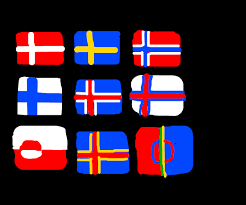 The flag of norway was adopted in 1821. Nordic Countries Flags Drawception