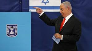 Netanyahu hopes to extend rule as voters head to polls for fourth time in two years. Lebqp0m8gdic5m