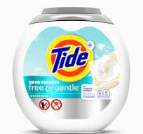 Tide PODS Free and Gentle Odor Refresh