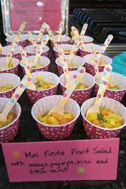 Salade De Fruit Joli Joli Joli Baby Shower Food Baby Shower Menu Baby Shower