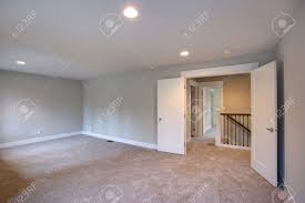 A proper lighting is essential to draw attention and bring out the colours of a room. New Construction Home Interior Features Empty Room With Light Stock Photo Picture And Royalty Free Image Image 89129097
