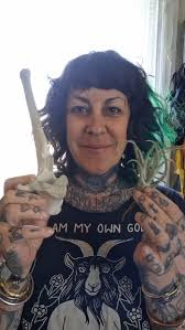 New bone air plant holders!!! , Online drop coming Friday March 28th! 9am  est! , #FeralHag , #FeralCreations , #airplants, #vultureculture