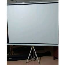 4.8 out of 5 stars. Tripod White Portable Projector Screen Screen Size 60 X60 Id 20772865833