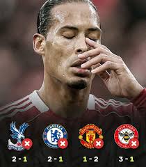 Liverpool FC have now lost their last FOUR Premier League games in a row  😮❌📉