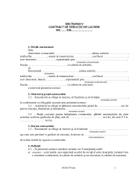 Santier, baracamente si instalatii, utilaj, materiale si muncitori. Doc SecÅ£iunea V Contract De ExecuÅ£ie De LucrÄri Bogdan Samoil Academia Edu