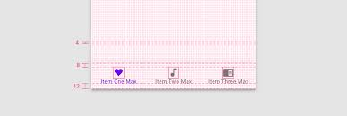 How can i get all the grid lines down to 1 pixel width? Spacing Methods Material Design