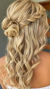 Check out pictures & find out how to get the look here. Half Up Hairstyles That Are Pretty For 2021 Messy Bun Half Up Half Down