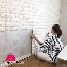 The top countries of suppliers are pakistan, china. Buy Pvc 3d Foam Brick Wall Panel 77 X 70 Cm 1 Pcs At Best Price In Pakistan White Brick Wallpaper Brick Wallpaper Bedroom Brick Wall Paneling