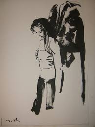 Jon Muth Saunda In Ted Lanting S Jon Muth Gallery Comic Art Gallery Room 352555 Art Comic Art Art Gallery