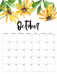Free Printable 2020 Monday Start Calendar Floral Paper Trail Design In 2020 Monthly Calendar Printable Free Printable Calendar Print Calendar