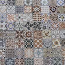 1 M Orientalische Fliese Habib Feinsteinzeug Marokkanisch Bunt Mix Boden Wand Orientalische Fliesen Fliesen Marokkanische Fliesen