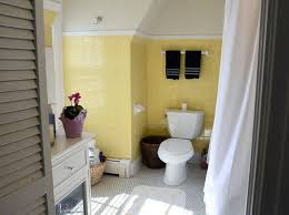 33 Vintage Yellow Bathroom Tile Ideas And Pictures Yellow Bathroom Tiles Yellow Bathrooms Tile Bathroom