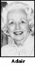 Marian Adair Obituary (2004)