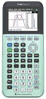 Texas Instruments Ti 84 Plus Ce Graphing Calculator Measure Mint Screen Size 320 X 240 Pixels 2 8 Diagonal Power Graphing Calculator Calculator Graphing
