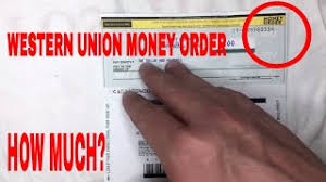 The western union money order is simple. How To Fill Out A Money Order From Western Union